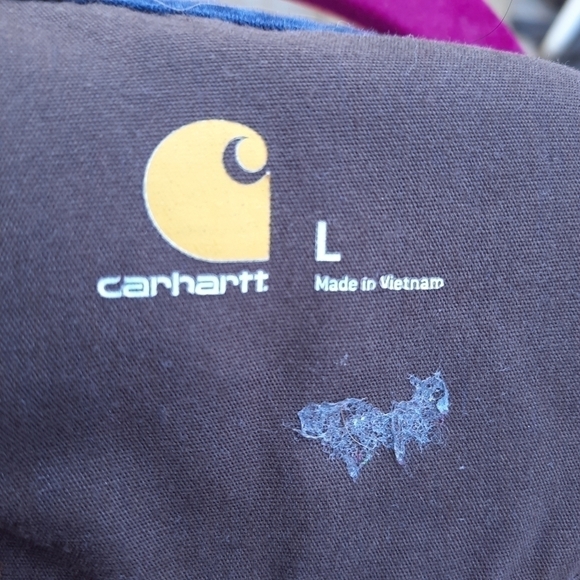 🌟 Carhartt ripstop scrub top shirt size large - Picture 4 of 5